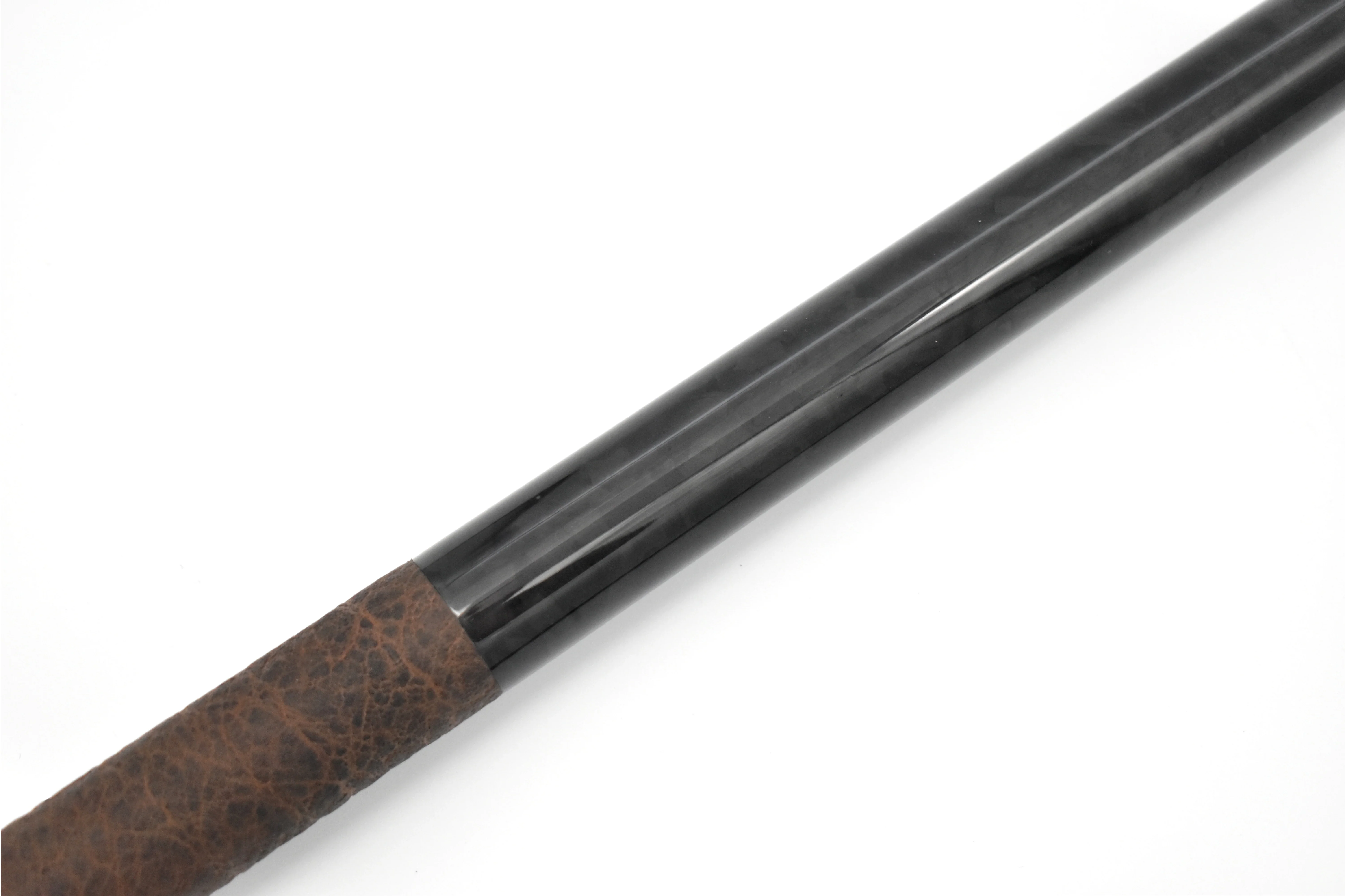 Carbon Fiber Forged (F1) Leather Wrap (Brown) - Natural - Image 3
